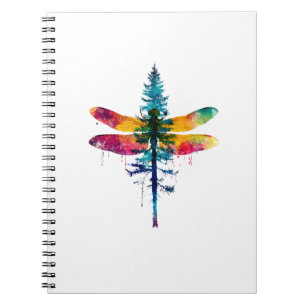 Merry Christmas insect Lover Xmas Dragonfly Christ Notebook