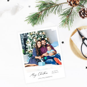 Merry Christmas Instant Photo Minimalist
