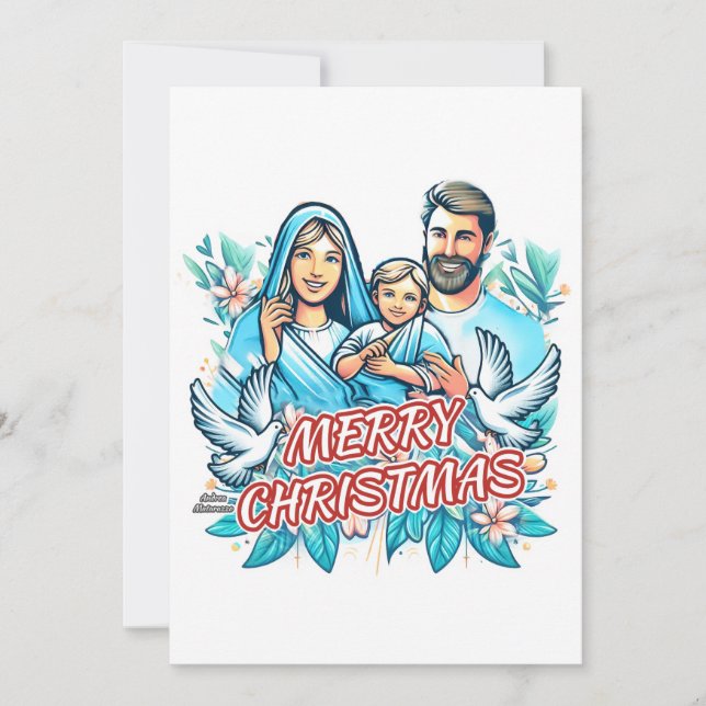 Merry Christmas Invitation (Front)