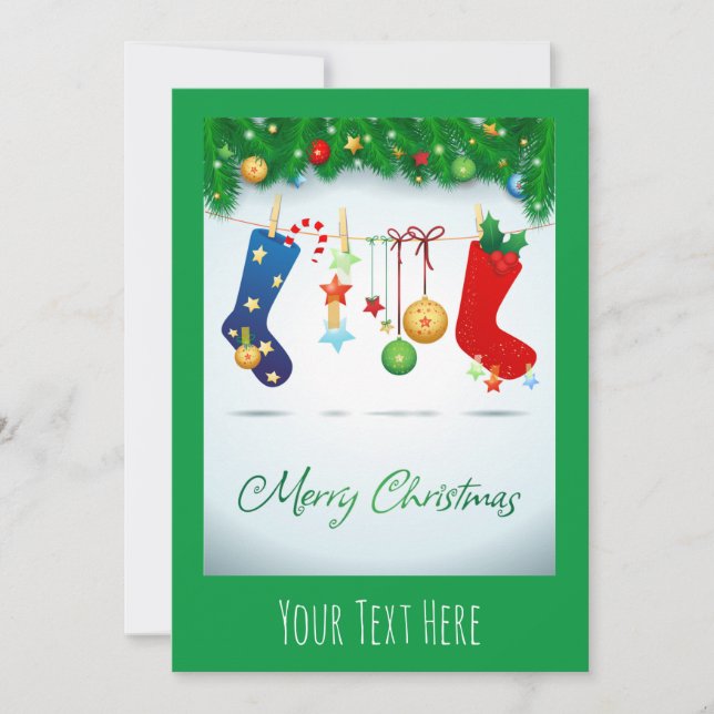 Merry Christmas  Invitation (Front)