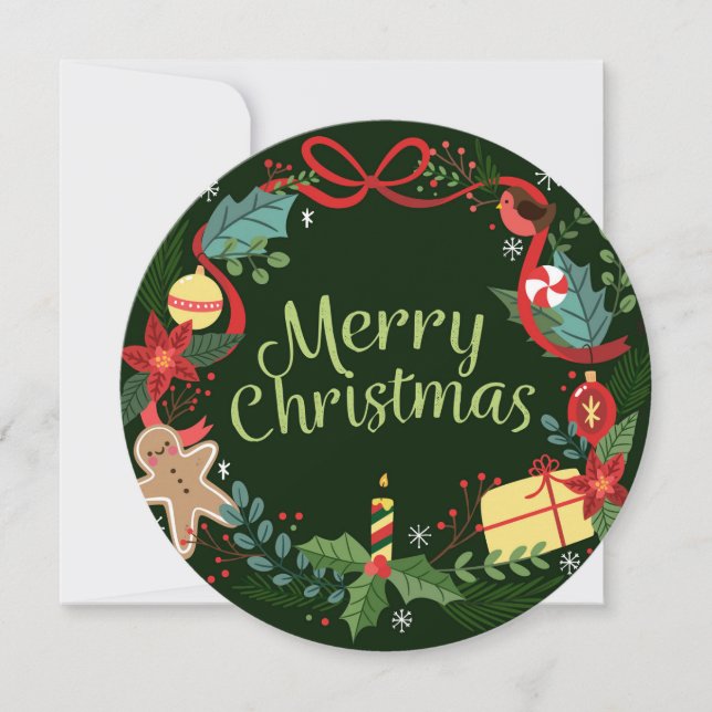 Merry Christmas Invitation (Front)