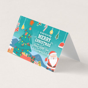 Merry Christmas Invitation Cards 