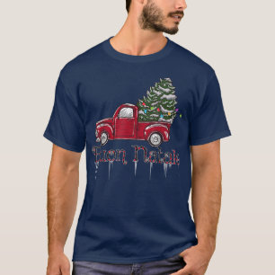 Merry Christmas Italian Buon Natale  Retro Holiday T-Shirt