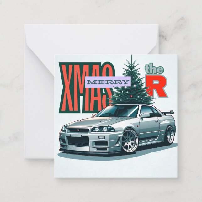 Merry Christmas - (JDM Legends) Card (Front)