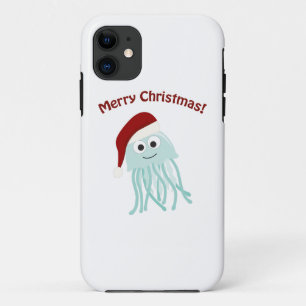 Merry Christmas! Jellyfish iPhone 11 Case