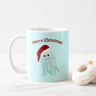 Merry Christmas! Jellyfish Coffee Mug