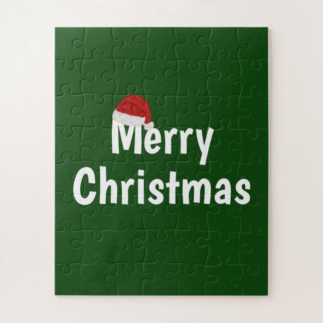 Merry Christmas Jigsaw Puzzle (Vertical)