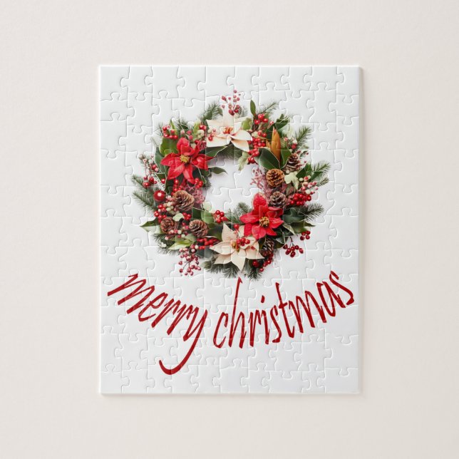 merry christmas jigsaw puzzle (Vertical)