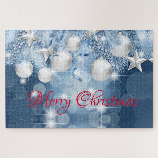 Merry Christmas Jigsaw Puzzle (Horizontal)