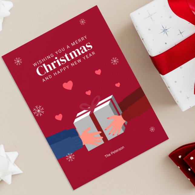 Merry Christmas | Joy of Giving Greeting Card (Creator Uploaded)