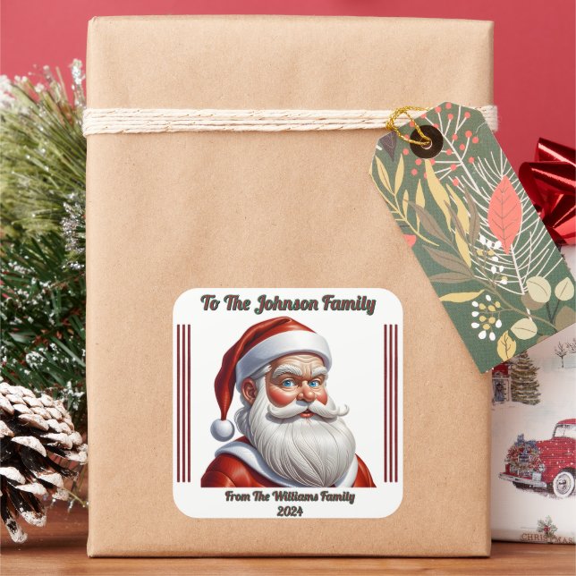 Merry Christmas Joyful Sticker (Holiday)