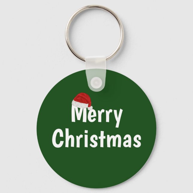 Merry Christmas Key Ring (Front)