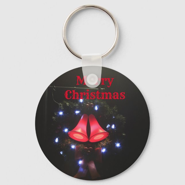 Merry Christmas Key Ring (Front)