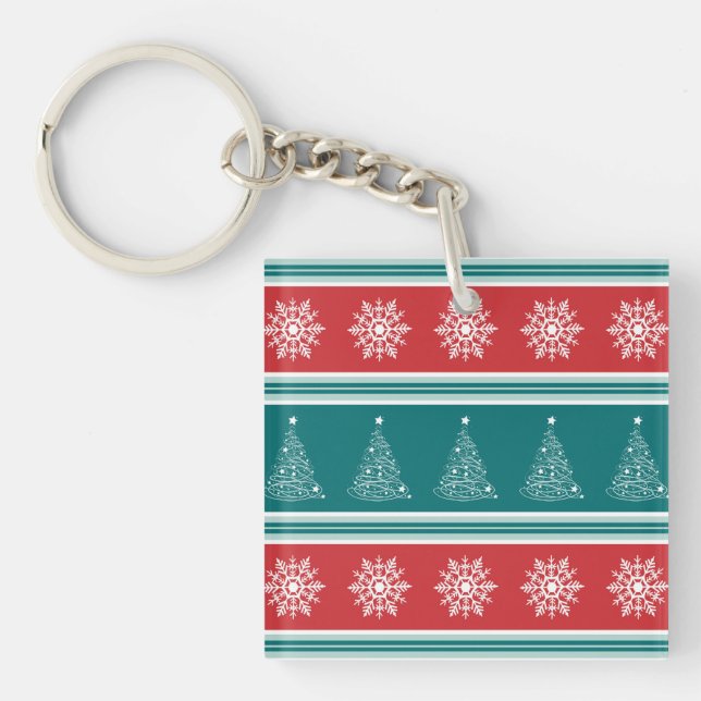 Merry Christmas Key Ring (Front)