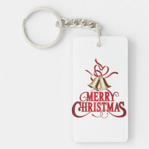 Merry Christmas Key Ring