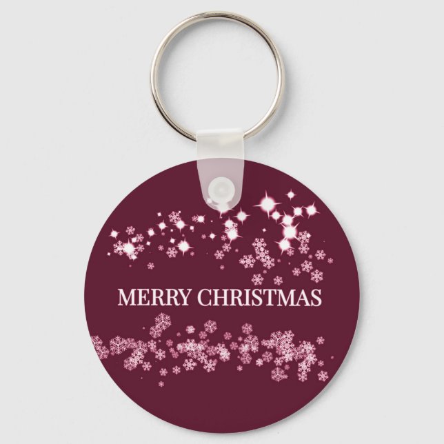 Merry Christmas Key Ring (Front)
