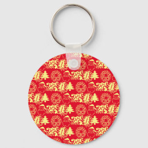Merry Christmas Key Ring