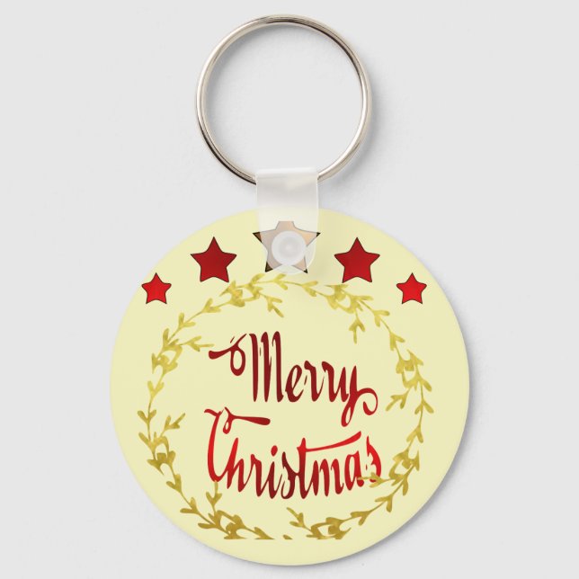Merry Christmas : Key Ring (Front)