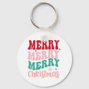 Merry Christmas  Key Ring