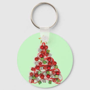 Merry Christmas Key Ring