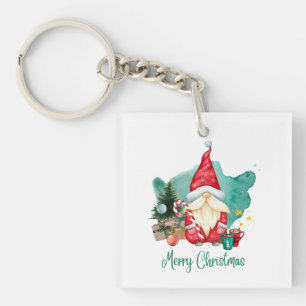 merry christmas key ring