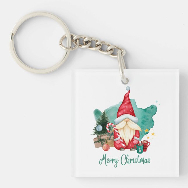 merry christmas key ring (Front)
