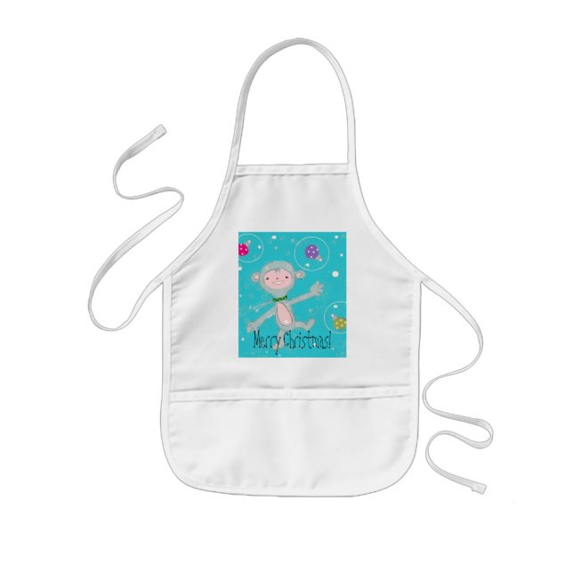 Merry Christmas! Kids Apron (Front)