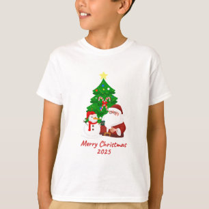 Merry Christmas Kids Basic T-Shirt