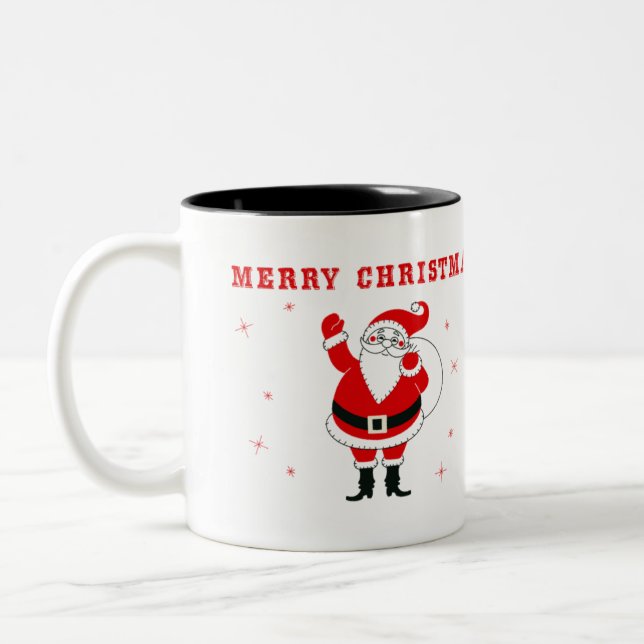 Merry Christmas & Krampus Mug (Left)