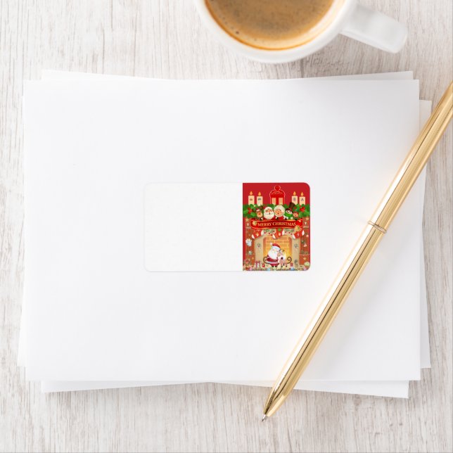 Merry Christmas Label (Insitu)