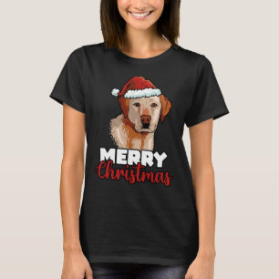 Merry Christmas Labrador Retriever Dog 139 T-Shirt