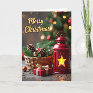 Merry Christmas Lantern Card