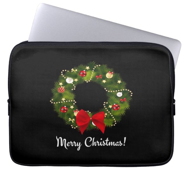 Merry Christmas! Laptop Sleeve (Front)