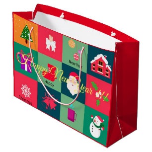 Merry Christmas Large Gift Bag