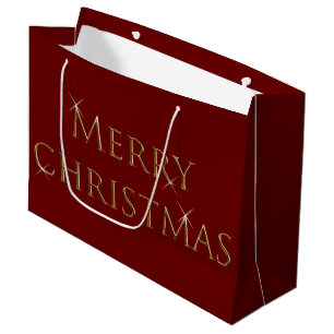 Merry Christmas  Large Gift Bag
