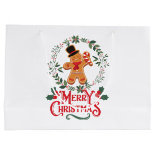 Merry Christmas Large Gift Bag