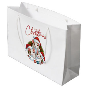 Merry Christmas  Large Gift Bag