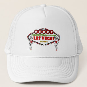 MERRY Christmas Las Vegas SHOWGIRLS Hat