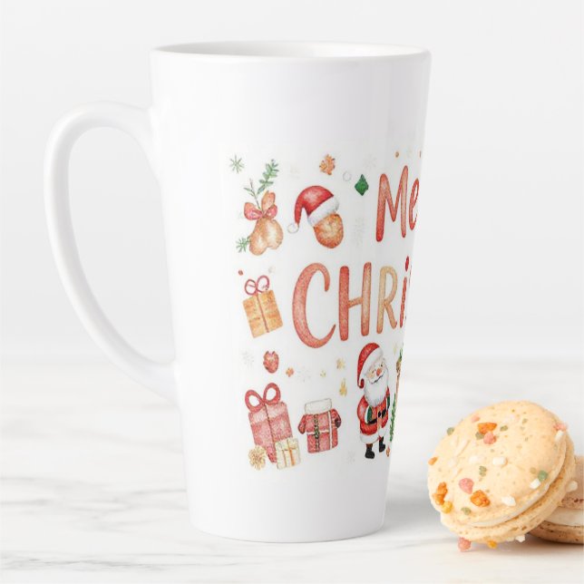 Merry christmas Latte Mug (In Situ)
