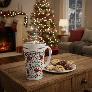 Merry Christmas Latte Mug