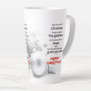Merry Christmas Latte Mug