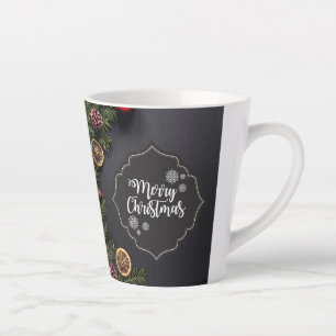 Merry Christmas Latte Mug