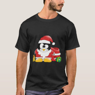 Merry Christmas Linux Santa T-Shirt