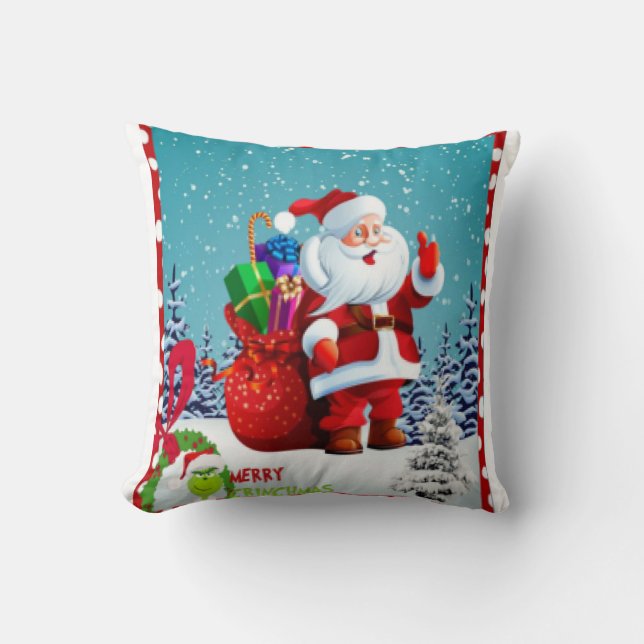 Merry Christmas llll  Cushion (Front)