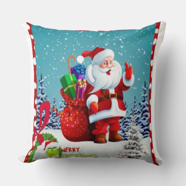 Merry Christmas llll  Cushion (Front)