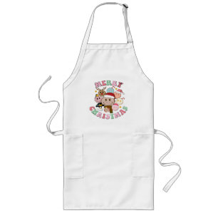 Merry Christmas Long Apron