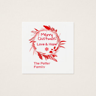 Merry Christmas Love & Hope card