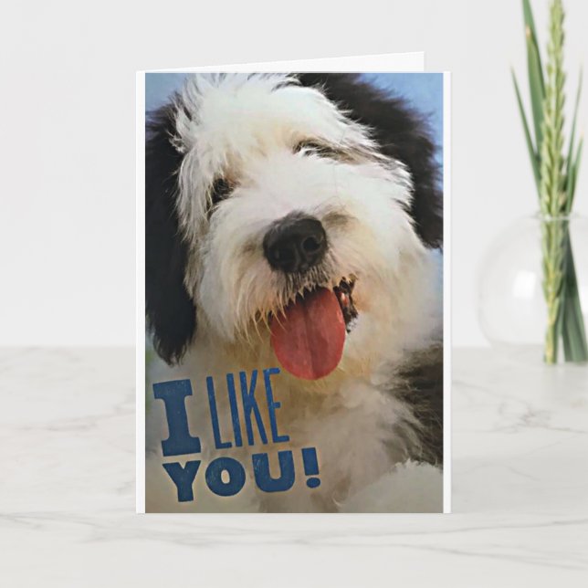 ***MERRY CHRISTMAS*** **LOVE YOU** & **LIKE YOU** CARD (Front)