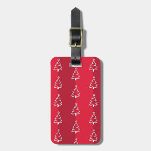 Merry Christmas Luggage Tag