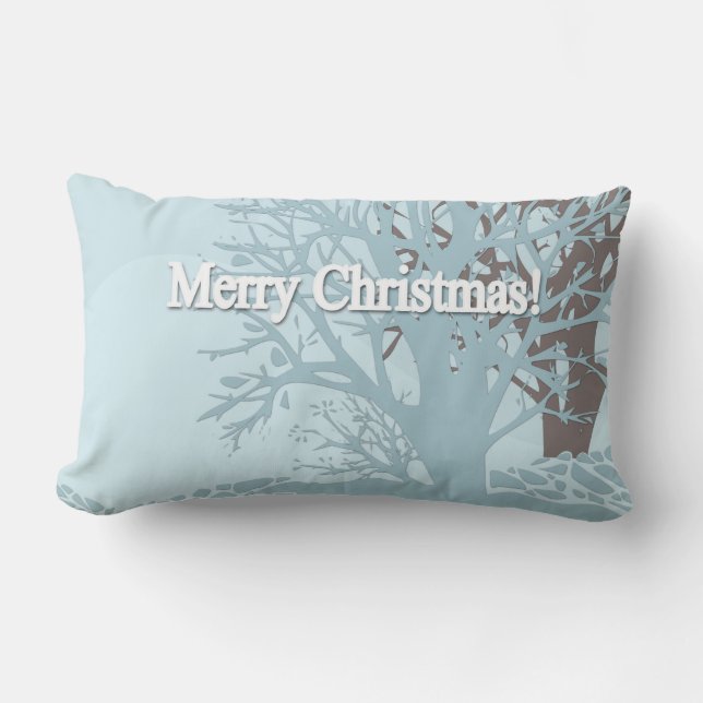 Merry Christmas! Lumbar Cushion (Front)